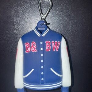 🛍️Blue and White B&BW hand sanitizer Holder🛍️